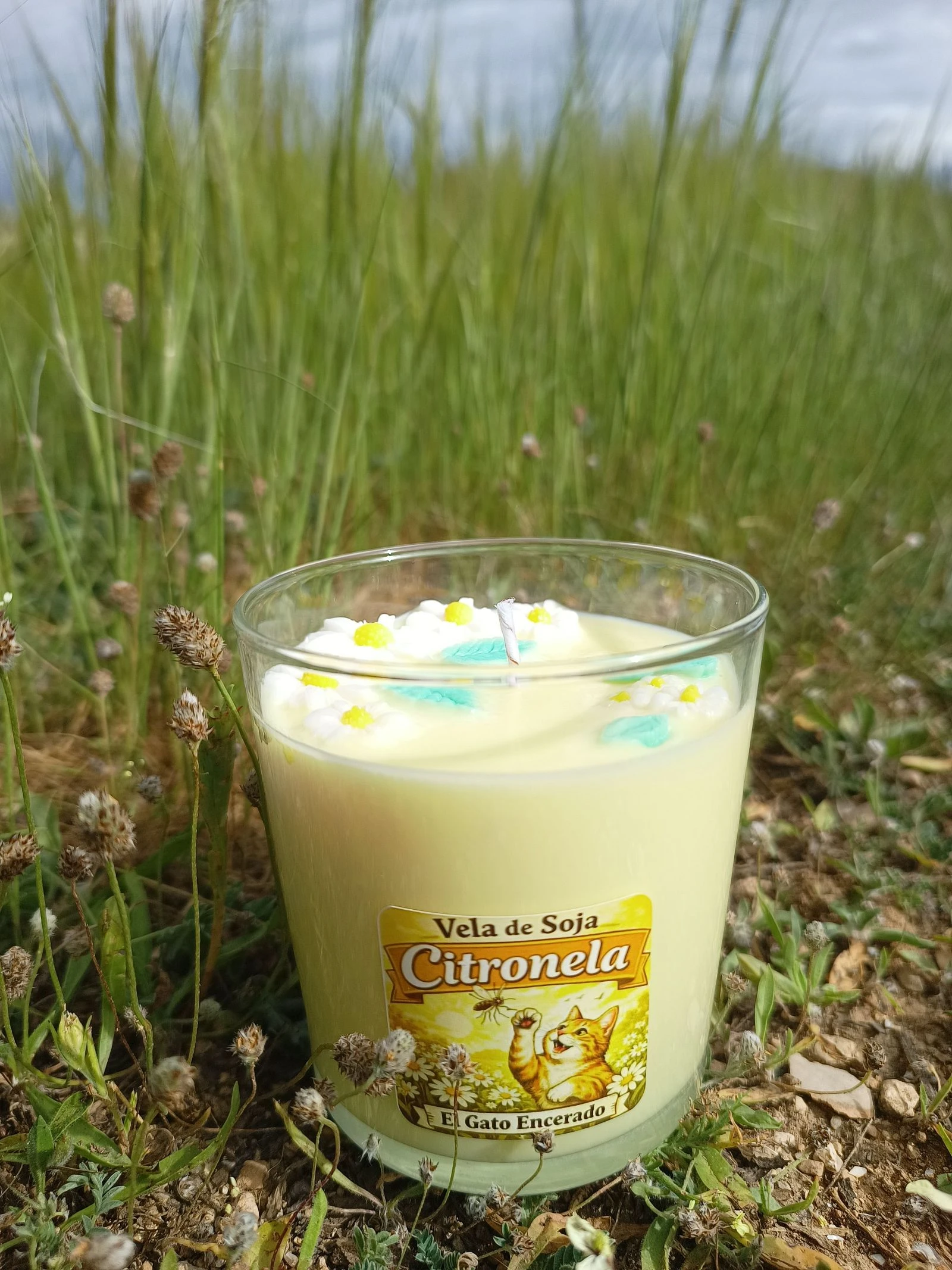 Citronela soja kaars – photo 3